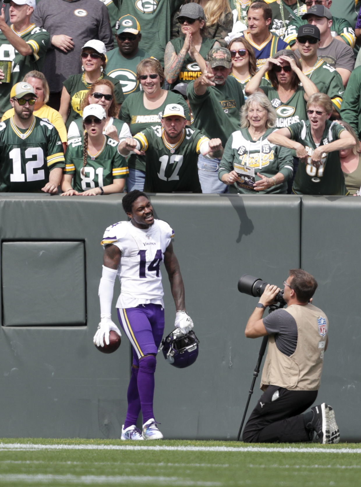 Packers 21, Vikings 16